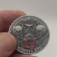 Memento Mori Challenge Coin – 6/10-Pack | Skulls, Hourglass & Tree of Life | Fac Vitam Incredibilem