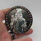 Universal Orlando Resort Security Challenge Coin – Mardi Gras 2026 – RARE Black Nickel & Shiny Silver 2-Tone
