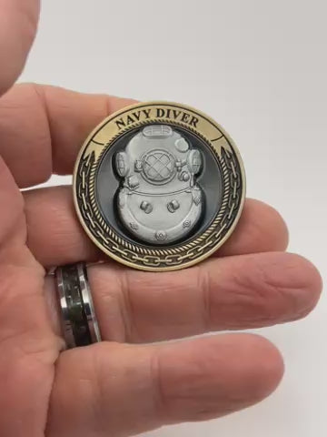 US Navy Diver Challenge Coin – United States Navy