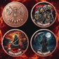 1 Troy Oz. .999 Copper Grim Reaper Challenge Coin Set – 3 Designs | 40mm | Mix & Match (Minimum 12 Pcs)