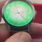 Invicta Men's Green Celestial Watch Leather Strap – Model 50457 / 233422