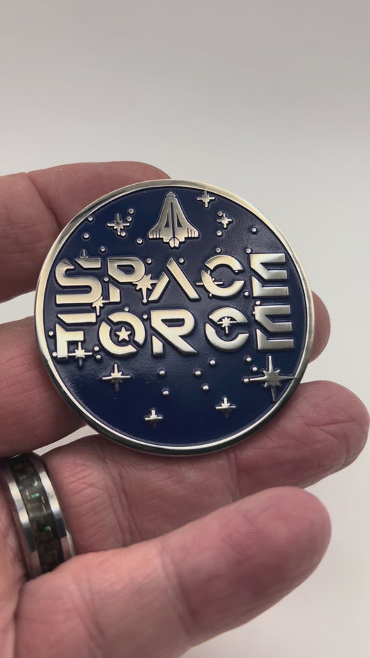 US Space Force Department of the Space Force Challenge Coin — 2" Collectible