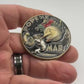 Popeye Versus Mars Challenge Coin – KFS Licensed – Antique Bronze