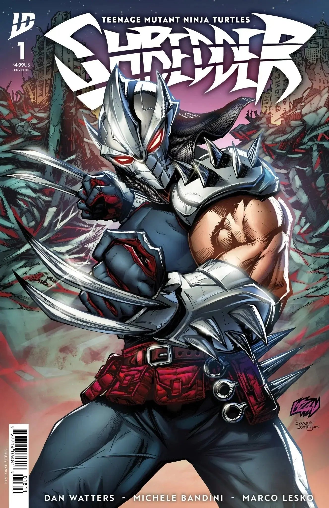 Shredder #1 & Casey Jones #1 ECC Exclusive Franck Uzan Connecting Set