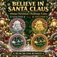 Silver and gold Santa Claus coin combo picture