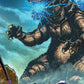 Teenage Mutant Ninja Turtles x Godzilla #1 - ECC Franck Uzan Variant - Right Side Wrap-Around (11/12/25)