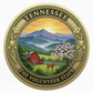 Tennessee — The Volunteer State Challenge Coin