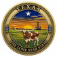 Texas — The Lone Star State Challenge Coin