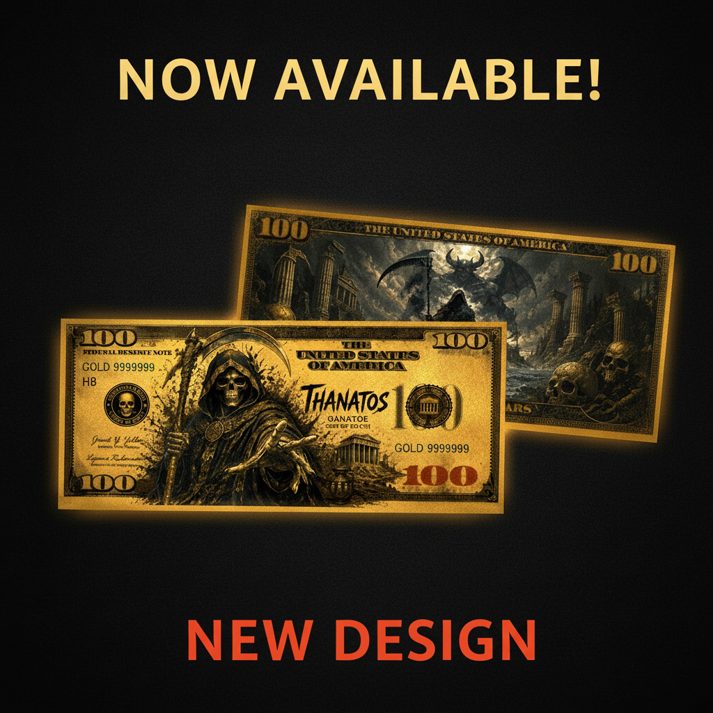 Thanatos Now Available New Design Cover