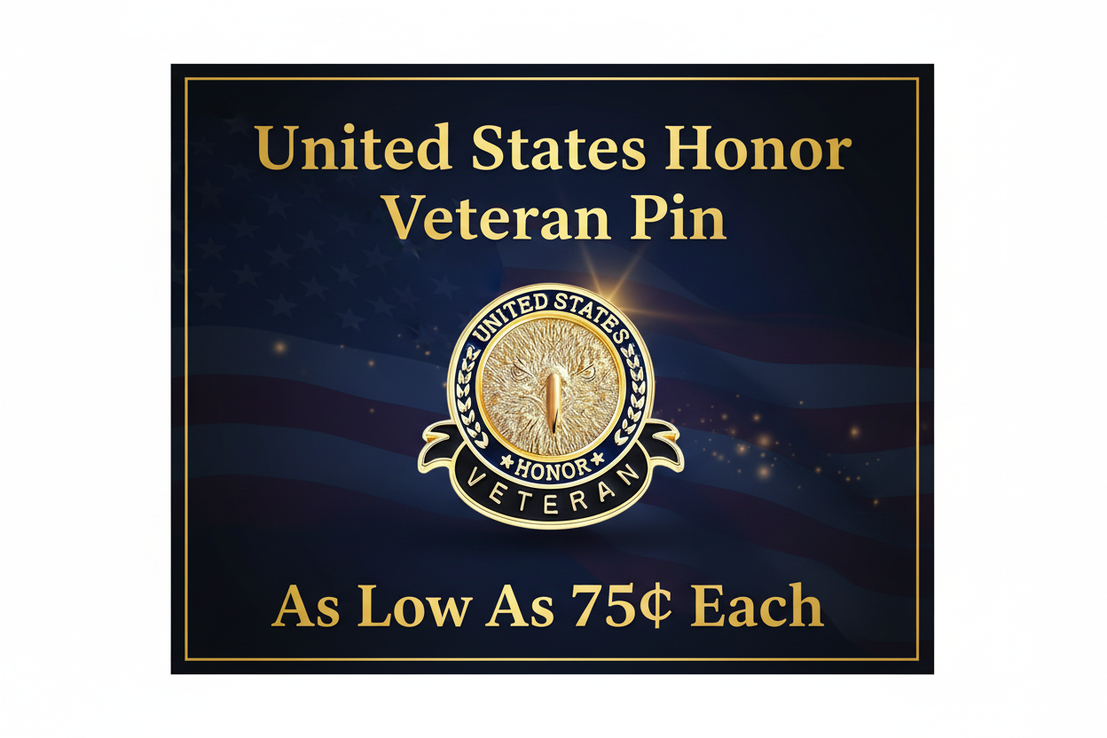United States Honor Veteran Pin Cover Photo