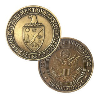 United States Department of Energy Challenge Coin Lot 5/10 Pcs.