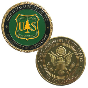 UNITED STATES Forest Service Challenge Coin Lot 5/10 Pcs.